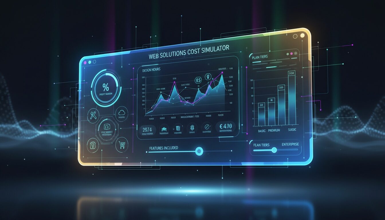 ホームページデザインの費用シミュレーター